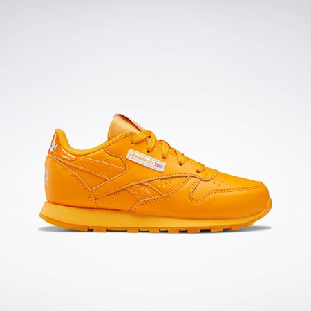 Reebok Popsicle Classic Leather Shoes - Preschool Semi Fire Spark / Semi Fire Spark / Semi Fire Spark | JCFKQ3859