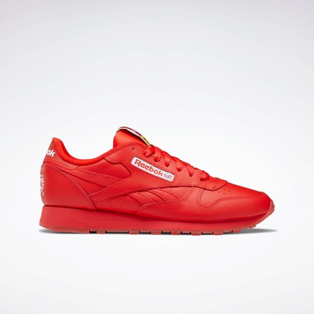 Reebok Popsicle Classic Leather Shoes Červené Červené Červené | JCSZH6529