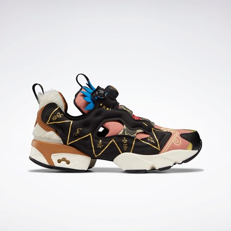 Reebok Power Rangers Instapump Fury 94 Shoes Čierne Zlate | EQZWC6970