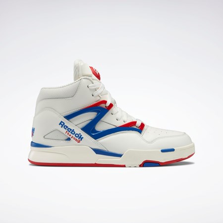 Reebok Pump Omni Zone II Shoes Modre Červené | NTSRK5784