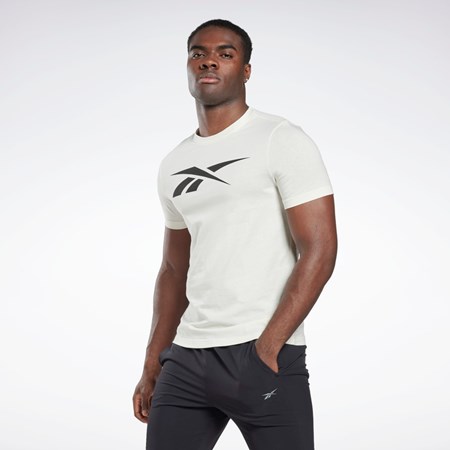 Reebok Reebok Grafika Series Vector T-Shirt Biele | ZUGRO8241