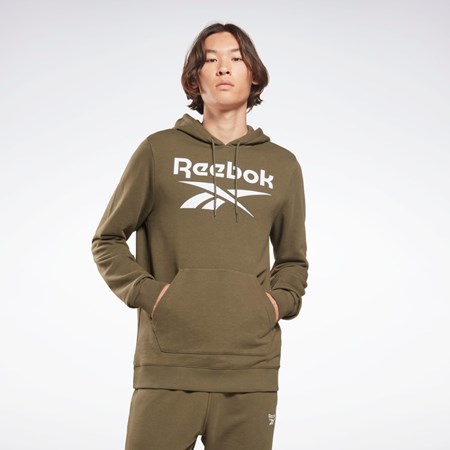 Reebok Reebok Identity Big Logo Hoodie Zelene | AVPDS2945