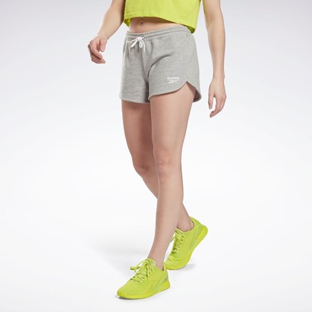 Reebok Reebok Identity French Terry Shorts Siva Biele | XUCSB7142