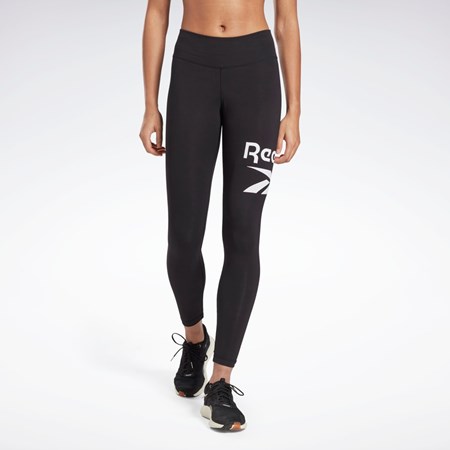 Reebok Reebok Identity Logo Leggings Čierne | FDCNB4809