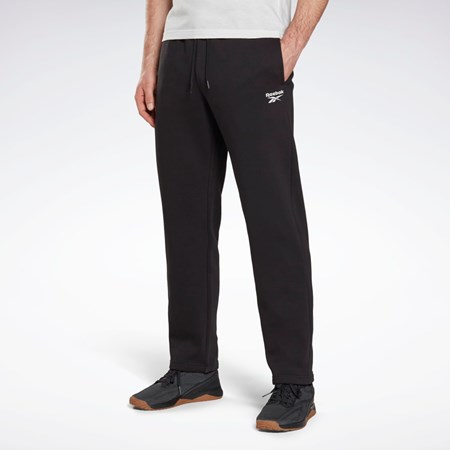 Reebok Reebok Identity Open Hem Pants Čierne | VHSMB9083