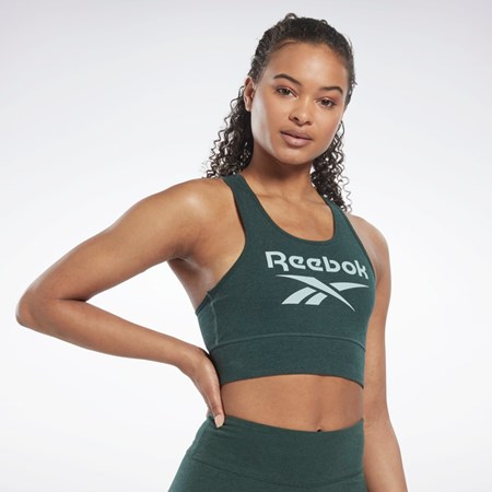 Reebok Reebok Identity Sports Bra Zelene | WKBDI5906