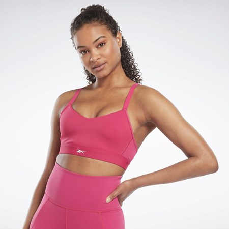 Reebok Reebok Lux Remienkové Sports Bra Ruzove | LIAOB6845