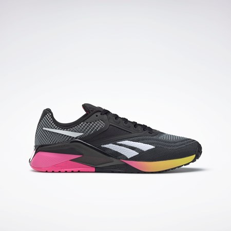 Reebok Reebok Nano X2 Tréningová Shoes Čierne Ruzove Žlté | HRSNU7138