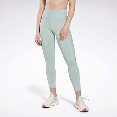 Reebok Rib High-Rise Leggings Siva | XRPFG2937