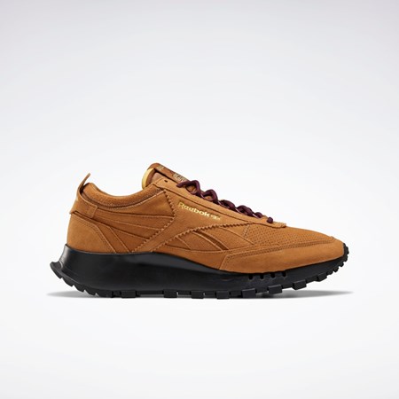 Reebok SNS Classic Leather Legacy Shoes Hnede Bordove Zlate | IDLBU3672