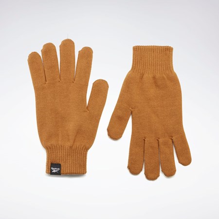 Reebok Sports Essentials Logo Gloves Sepia | XHJEO3560