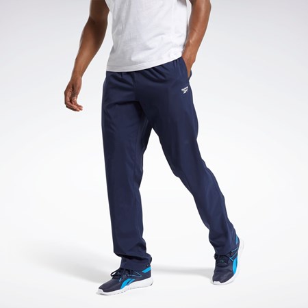 Reebok Tréningová Essentials Woven Unlined Pants Námornícka Modrá | KMEVQ9513