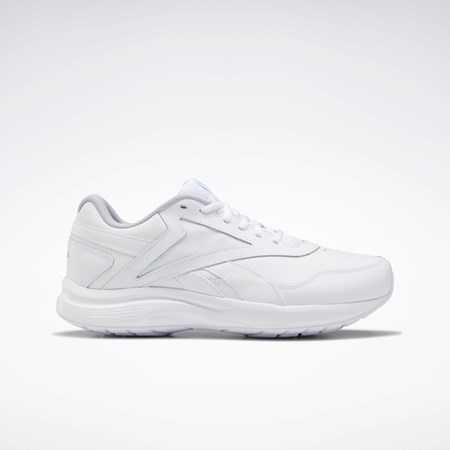 Reebok Walk Ultra 7 DMX MAX Extra-Siroke Topanky Shoes Biele Siva Kráľovská Modrá | IUFKL3018