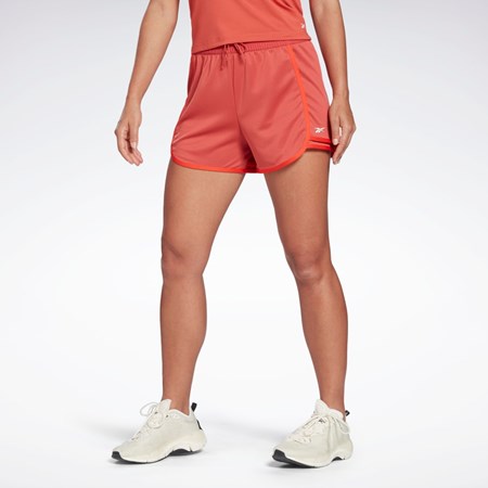 Reebok Workout Ready High-Rise Shorts Rhodonite | KXDAS5438