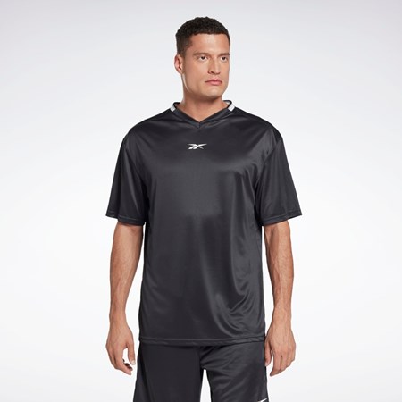 Reebok Workout Ready Mesh T-Shirt Čierne | LKDNH2095