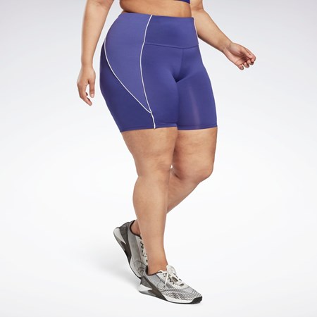 Reebok Workout Ready Poly Shorts (Plus Size) Nachový | VLAFY4831