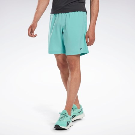 Reebok Workout Ready Shorts Semi Classic Teal | JSUTV4509