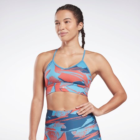 Reebok Workout Ready Sports Bra Modre | IONVS4179