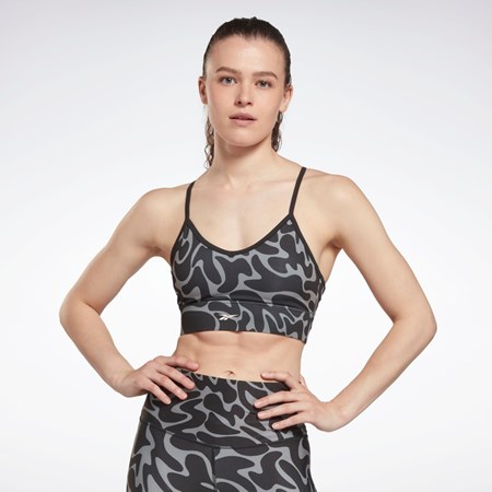 Reebok Workout Ready Sports Bra Čierne | OQMGW4250