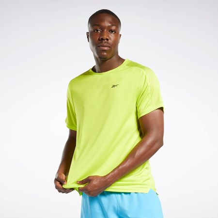 Reebok Workout Ready Tech T-Shirt Žlté | RYSNT6329